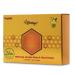 Large 24 Pack Natural Honey Infused with Natural Jelly Local Bee Pollen from Ginseng Blossoms & Herbs - Full Box of 20G Honey Sachets 
