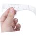  Mikinona Mikinona 1 Roll Tattoo Measuring Eyebrow Ruler Adhesive Eyebrow Scale Sticker Reconcile Model Measuring Ruler Female White Paper - Buy Online on GoSupps.com