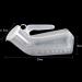 GRISDEPPD Urinal Portable Men's Transparent Plastic Material 1000Ml Capacity - Buy Online on GoSupps.com
