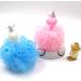 COHEALI Unicorn Bath Ball Cleaning Sponge - 2pcs PVC Cartoon Tub Puff for Kids - Buy Online on GoSupps.com
