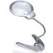 LED High-Definition Light Hose Desktop Glass Large Lens Bracket Type 130mm Magnifiers