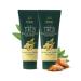 Nat Habit Ubtan Face Wash Fresh Daily Tikta For Men & Women Skin Brightening With Activated Wild Turmeric Suitable For All Skin Types Chemical & Sulphate Free (Pack of 2 X 100g)