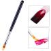TOSSPER Gradient Drawing Nail Brush - UV Gel Painting Pen with Wooden Handle | Manicure Nail Art Tool - International Shipping Available - Buy Online on GoSupps.com