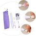 Housoutil 1set Nail Polisher Manicure Drill Bits Exfoliating Exfoliation Electric Manicure File Manicure Pedicure Kit Electric Trimmer Ear Piercer Kit Mini White Nail File Abs - Buy Online on GoSupps.com