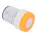MINGZHE 10 Pack Manual Contact Lens Washer Portable Professional Soaking Case in Orange for Safe Eye Care - Buy Online on GoSupps.com