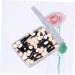 MUSISALY 50 Pcs Makeup Tools Eyeshadow Makeup Brushes Makeup Application Double Head Eyeshadow Brushes Black Size 1 Black - Buy Online on GoSupps.com