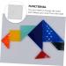2 Pcs Tangram Mold Bracelets Jewelry Resin Jewelry Resin Silicone Moulds Chocolate Molds Silicone Ice Cube Moulds Puzzles Casting Mold Resin Molds Silica Gel Ice Cubes Accessories As Shownx2pcs 11.5X11.5CMx2pcs - Buy Online on GoSupps.com