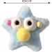 Cartoon Hair Clips Cute Adorable Hair Barrettes Lovely Hair Clips Star Hairpins Plush Barrettes Hair Accessories Women Yellow - Buy Online on GoSupps.com