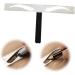 Ipetboom 1pc Eyebrow Template Tool Eyebrow Makeup Model Eyebrow Stencil Triangular Ruler Stainless Steel Size 1 As Shown - Buy Online on GoSupps.com