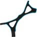 Adjustable Anti-Snoring Chin Strap - Black with Sky Blue Trim - Stop Snoring & Improve Sleep Quality - Buy Online on GoSupps.com