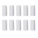 10 PCS Flat White Oval Deodorant Containers Twist-Up Lip Balm Tubes Plastic Lipstick Refills 15ml 15gram Empty Chapstick Stick Tubes for DIY Deodorants Balm Lotion