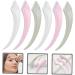 Minkissy 6-Piece Meniscus Anti-Scratch Eyebrow Trimmer & Care Tools Set - Precision Hair Edge Brush & Dermaplaning Artifact for Flawless Eyebrows - Buy Online on GoSupps.com