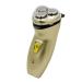 FRCOLOR Rechargeable Fabric Shaver Electric Shavers Mustache Trimmer Electric Trimmer Electric Razor Electric Leg Shaver Electric Temples Hair Trimmer Temples Hair Cutter 4d Beard Triple 12*6CM Golden