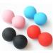 Shop Minkissy 2-Piece Peanut Massage Roller Set - Gym & Yoga Mobility Ball for Muscle Relief | International Shipping Available - Buy Online on GoSupps.com
