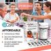 OhCare Lite Blood Sugar Test Kit - Glucometer with Strips, Lancets, Lancing Device, Log, and Case - One Touch Eject System - 50 Strips & 50 Lancets - Buy Online on GoSupps.com