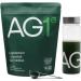 Athletic Greens AG1 Whole Food Sourced All in One Greens Supplement  Includes Bottle - Unflavored