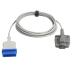 Sino-K Compatible for GE Marquette Spo2 Sensor Adults Soft Nellcor Technology Finger Clip 9.8 FT 11 Pins Connector FDA/CE approved