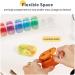 Fancy Large Weekly Pill Organizer - 7 Day Moistureproof Medicine Case Aesthetic AM/PM Vitamin Organizer - Detachable & Stylish Design - Buy Online on GoSupps.com