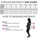 Purpless Maternity Over Bump Support Joggers - Navy Melange - Comfortable Pregnancy Trousers - Buy Online on GoSupps.com