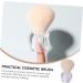 minkissy Beauty Makeup Brush Face Blusher Brush Cosmetics Blush Brush Foundation Blush Brush Loose Powder Brush Women Cosmetics Brush Blush Brush Round Top Plastic Fluffy Cream - Buy Online on GoSupps.com