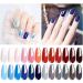 Vishine 24Pcs Colors Series Gift Set Gel Nail Polish Kit Soak Off UV LED Nail Gel Polishes for Nail Art 8 ML/PC Pack of 24 Colors Collection - Buy Online on GoSupps.com