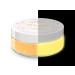 MARBLERS Cosmetic Grade Glow-in-the-Dark Powder Glow Orange 0.28oz (8g) | Pearlescent | Dye | Non-Toxic | Vegan | Cruelty-Free | Festival Rave & Party Makeup | Eye Hair Nail Polish Eyeshadow Glow Powder Glow Orange