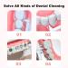 10 PCS Anti-Bacterial Interdental Brushes for Teeth & Gums | 0.6mm Angled Brush with Non-Slip Handle - Buy Online on GoSupps.com