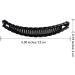 Rocita Long Banana Hair Clips - Black & Brown Dual Pack (15cm) - Buy Online on GoSupps.com