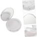 WOONEKY 2pcs Storage Box Makeup Powder Loose Powder DIY Powder Case Powder Case for Travel - Buy Online on GoSupps.com
