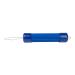 Sammons Preston 51730 Button Hook with Zipper Pull, Plastic Zipper Puller and Button Assist Tool with 1" Handle for Pulling Small Zippers and Buttoning Pants and Shirts, Dressing Aid Plastic Handle