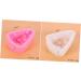 MAGICLULU Soap Mold Triangle Mold Sushi Mold Maker Capacillos para Cupcake Silicone Baking Molds Silicone Cheese Mold Cookie Mold Silicone Candy Mold Cakes Chocolate France 3D Pink - Buy Online on GoSupps.com