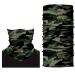ShopINess Multifuntional Tube Scarf for Kids (6-14 Years) - Green Camouflage | International Shipping Available - Buy Online on GoSupps.com