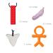 8-Pack Baby Silicone Teething Necklace | Soft Sensory Tools for Autism & ADHD | Safe for Adults & Babies - Buy Online on GoSupps.com