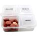 Single Day Pill Box - Compact Travel Organizer with 4 Compartments for Morning Noon Evening & Bedtime - Perfect for Pocket or Bag - Buy Online on GoSupps.com