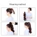 Remehi 15-Inch Ponytail Hair Extension - Smooth Real Hair Claw Clip Medium Brown (Size 4) for Girls & Women | 38.1 cm 85 g - Buy Online on GoSupps.com