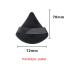 9-Piece Triangle Powder Puff Set for Face & Body Makeup - Super Soft Cosmetic Tools in Black, White, Pink - Ideal Gift for Women & Girls - Buy Online on GoSupps.com