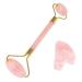 Jade Rollers Jade Roller for Face Real Jade Jade Roller for Face Massager Natural Face Neck Skin Care Anti-Aging Slimming Healing Rejuvenate Wrinkgless and Lighten Dark Circles Gold