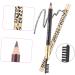 Mipcase 6 Pcs Eyebrow Spoolie Brush Eyebrow Pencils for Girls Eyebrow Pencil Brush Eye Shadow Pencil Lasting - Buy Online on GoSupps.com