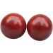 Beavorty 6-Piece Massage Roller Set | Baoding Balls for Hand Therapy & Meditation | Wooden Fitness & Exercise - Red Mahogany - Buy Online on GoSupps.com