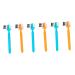 FOMIYES 6 pieces with razor apparatus for women manually hair lady brow-shaver set steel multi-purpose travel peeling for facial treatment of more professional