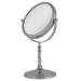 Zadro Round Makeup Mirror 5X 1X Magnification, Rotating Head, 7W x 10H - Non-Lighted, Desk Vanity Mirror - Buy Online on GoSupps.com