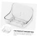 Ciieeo 2pcs Bathroom Soap Dish Adhesive Soap Hanging Soap Holder Wall Soap Dish Holder Hanging Soap Container Bar Soap Holder Shower Soap Dish Wall Hanging Pet Material Wall-mounted - Buy Online on GoSupps.com