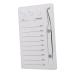 INOOMP Palette Magn tique pour Faux Cils en Acrylique Format Portable Blanc Support D extensions de Cils pour Salon de Beaut et Usage Personnel