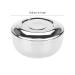 High-Quality Moum Routes Razor for Men - Stainless Steel Shaving Bowl & Foam Box - Perfect Shaving Brush Container (10.5cm) - Buy Online on GoSupps.com