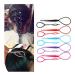 10pcs Tail Hair Styling Kit - Plastic Magic Braid Ponytail Maker Clips & Accessories | DIY Hair Styling Tools (Random Color) - Buy Online on GoSupps.com