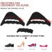 Adjustable Toe Filler Inserts 4 Pairs - Perfect Fit for Loose Shoes Half Cushion Inserts for Women s Heels & Sneakers (Black & Beige) - Enhance Comfort & Style - Buy Online on GoSupps.com