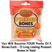 Bulk Multipack - 12 Natural Rawhide Pressed Bones for Dogs Munch & Crunch - Long Lasting Hide Dog Chews Snacks Treats - With a Guide to Happy & Healthy Dogs Booklet - 5 Item Bundle - Buy Online on GoSupps.com