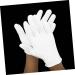 Healeved 48 Pairs White Cotton Gloves Jewelry Touching Gloves Key Hider Outdoor Washable Cotton Gloves Utility Work Gloves Mittens Tires Elastic Gloves Miss Wen Wan Labor Protection Cotton - Buy Online on GoSupps.com