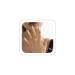 Punk Finger Nail Tip Claw Rings Fingertip Claw Nail Rings Knuckle Finger Tip Ring with Chain Queen Costume Claw Rings Halloween Accessory for Women (Gold)