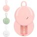 Yousiliang Portable Toothbrush Holder Sanitizer Mini Toothbrush UV Cleaning Case Intelligent USB Charging Hanging Toothbrush UV Cleaning Box for Trvel(pink) - Buy Online on GoSupps.com